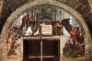 RAFFAELLO Sanzio The Mass at Bolsena oil painting picture wholesale